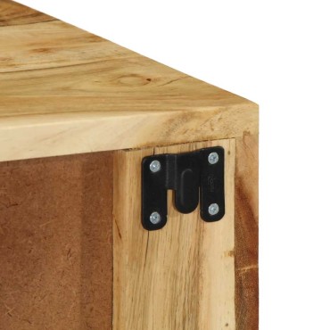 vidaXL Επίτοιχο ντουλάπι τηλεόρασης 60x30x19cm Μασίφ ξύλο ακακίας
