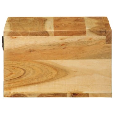 vidaXL Επίτοιχο ντουλάπι τηλεόρασης 40x30x19cm Μασίφ ξύλο ακακίας