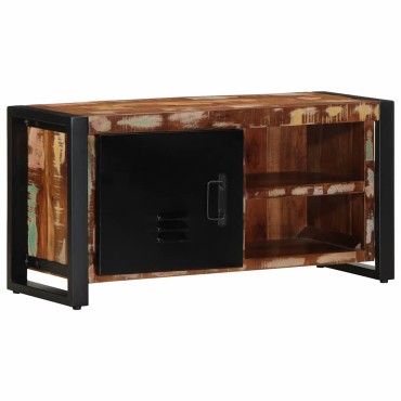 ντουλάπι τηλεόρασης vidaXL 80x30x40cm Ξύλο μασίφ αναγεννημένο