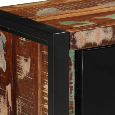 ντουλάπι τηλεόρασης vidaXL 80x30x40cm Ξύλο μασίφ αναγεννημένο