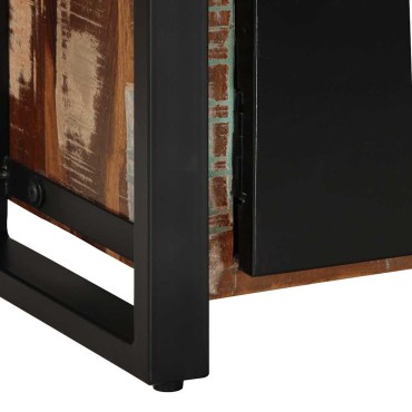 ντουλάπι τηλεόρασης vidaXL 80x30x40cm Ξύλο μασίφ αναγεννημένο