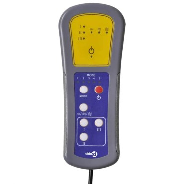 vidaXL Πολυθρόνα Μασάζ Γυαλ. Καφέ Συνθ. Δέρμα 77x92,5x99 cm 1 τεμ.