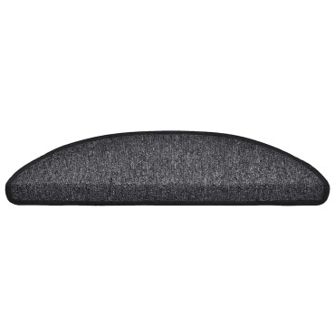 vidaXL Στρώματα σκάλας 30 τεμάχια Ανθρακί 56x17x3 cm
