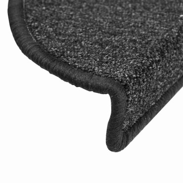 vidaXL Στρώματα σκάλας 30 τεμάχια Ανθρακί 56x17x3 cm