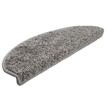 vidaXL Πατάκια για σκάλες 30 τεμάχια Γκρι 65x21x4 cm