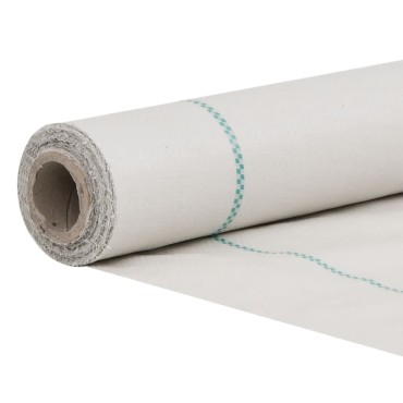 vidaXL Μεμβράνη Εδαφοκάλυψης Λευκή 4x100 μ. από Πολυπροπυλένιο