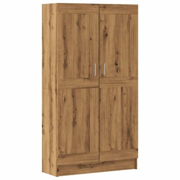 vidaXL Βιβλιοθήκη Artisan Δρυς 82,5x30,5x150cm Επεξεργασμένο Ξύλο 1 τεμ.