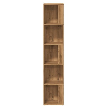 vidaXL Γωνιακό ντουλάπι Artisan Oak 33x33x165cm Κατασκευασμένο ξύλο