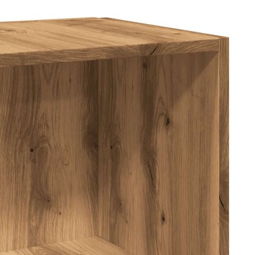 vidaXL Γωνιακό ντουλάπι Artisan Oak 33x33x165cm Κατασκευασμένο ξύλο