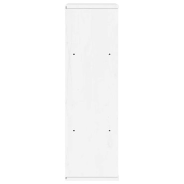vidaXL Βοηθητικό Ντουλάπι ODDA Λευκό 40x24x79cm από Μασίφ Ξύλο Πεύκου 1 τεμ.