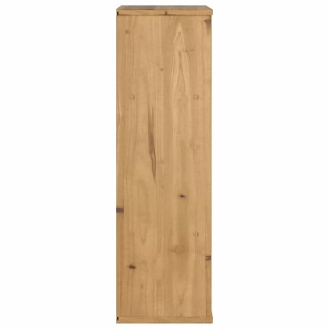 vidaXL Συρταριέρα με Συρτάρι ODDA 40x24x79cm από Μασίφ Ξύλο Πεύκου 1 τεμ.