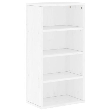 vidaXL Βοηθητικό Ντουλάπι ODDA Λευκό 40x24x79cm από Μασίφ Ξύλο Πεύκου 1 τεμ.