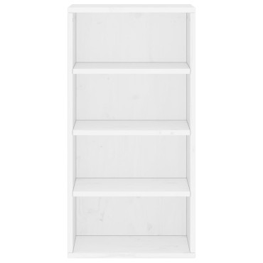 vidaXL Βοηθητικό Ντουλάπι ODDA Λευκό 40x24x79cm από Μασίφ Ξύλο Πεύκου 1 τεμ.