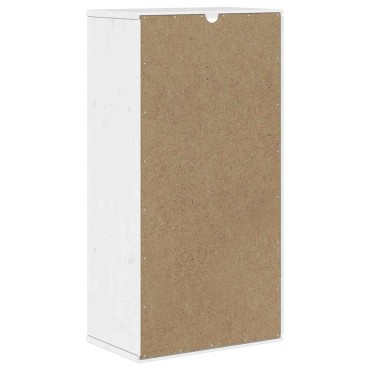 vidaXL Βοηθητικό Ντουλάπι ODDA Λευκό 40x24x79cm από Μασίφ Ξύλο Πεύκου 1 τεμ.