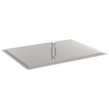 vidaXL Κεφαλή Nτους Βροχή Ορθογώνια 40x30 εκ. Ανοξείδωτο Ατσάλι 304