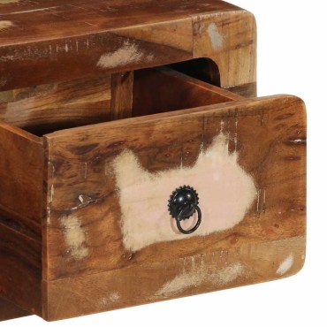 vidaXL Έπιπλο Τηλεόρασης 100x32x25cm από Μασίφ Ανακυκλωμένο Ξύλο 1 τεμ.