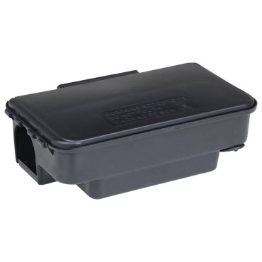 vidaXL Παγίδες ποντικιών 6 τεμάχια Μαύρο 22x12,5x7,5 εκ.