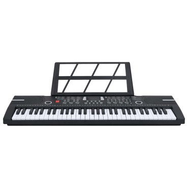 vidaXL 61 πλήκτρα Πιάνο Ηλεκτρικό πληκτρολόγιο με βάση μουσικής
