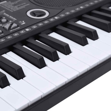vidaXL 61 πλήκτρα Πιάνο Ηλεκτρικό πληκτρολόγιο με βάση μουσικής