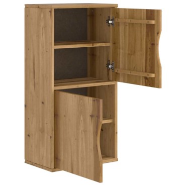 vidaXL Βοηθητικό Ντουλάπι ODDA 40x24x79cm από Μασίφ Ξύλο Πεύκου 1 τεμ.