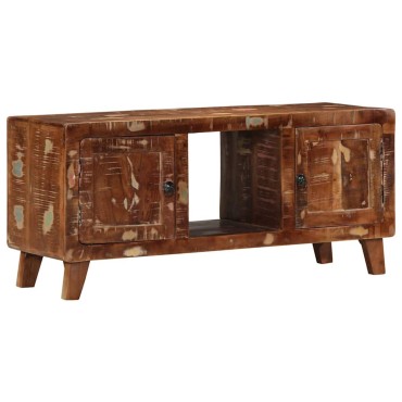 vidaXL Έπιπλο Τηλεόρασης 105x46x32cm από Μασίφ Ανακυκλωμένο Ξύλο 1 τεμ.
