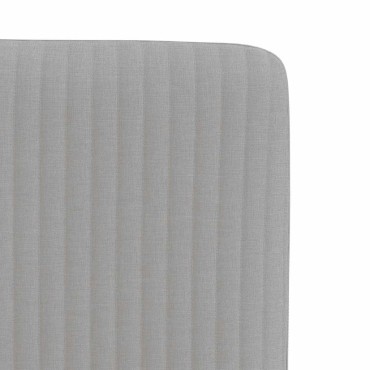 vidaXL Καρέκλες τραπεζαρίας 6 τεμ. Cloud Grey Fabric 45x54x86 cm