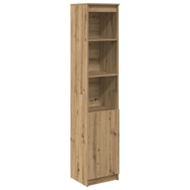 vidaXL Ντουλάπι Αρτισιανή Δρυς 37,5x35x180cm από Επεξεργασμένο Ξύλο 1 τεμ.
