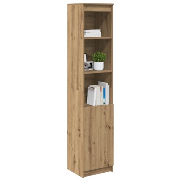 vidaXL Ντουλάπι Αρτισιανή Δρυς 37,5x35x180cm από Επεξεργασμένο Ξύλο 1 τεμ.