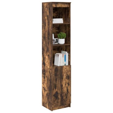 vidaXL Ντουλάπα Καπνιστή δρυς 37,5x35x180cm Επεξεργασμένο Ξύλο 1 τεμ.