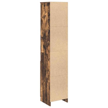 vidaXL Ντουλάπα Καπνιστή δρυς 37,5x35x180cm Επεξεργασμένο Ξύλο 1 τεμ.