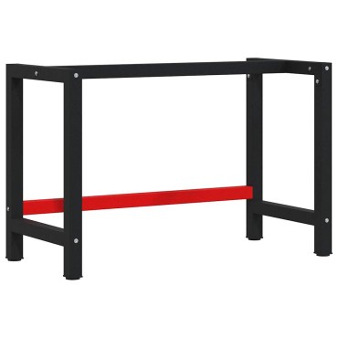 vidaXL Πάγκος Εργασίας Καφέ Σκούρο 140x60x81,5 cm Μασίφ Ξύλο Δρυς