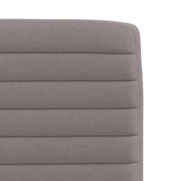 vidaXL Καρέκλες Τραπεζαρίας 4 τεμ. Taupe Υφασμάτινες 45x54x86 cm