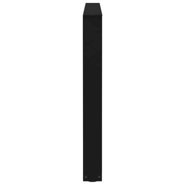 vidaXL Πόδια τραπεζαρίας σχήματος V 3 τεμ. Μαύρο 100x(72-73,3)cm