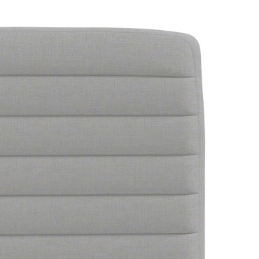 vidaXL Καρέκλες τραπεζαρίας 6 τεμ. Cloud Grey Fabric 45x54x86 cm