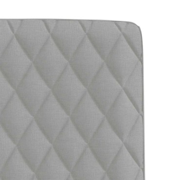 vidaXL Καρέκλες τραπεζαρίας 4 τεμ. Cloud Grey Fabric 45x54x86 cm