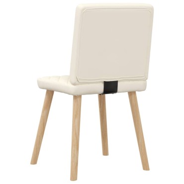 vidaXL Καρέκλες Τραπεζαρίας 4 τεμ. Λινές 45x54x86 cm