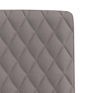 vidaXL Καρέκλες Τραπεζαρίας 4 τεμ. Taupe Υφασμάτινες 45x54x86 cm