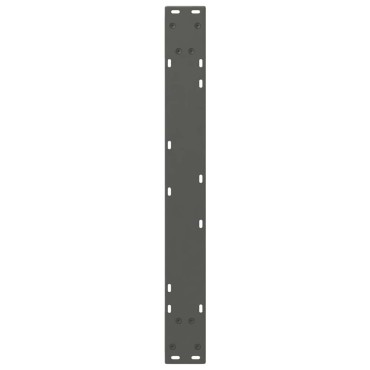 vidaXL Πόδια τραπεζαρίας 2 τεμ. Ανθρακί 70x(72-73,3)cm Ατσάλι