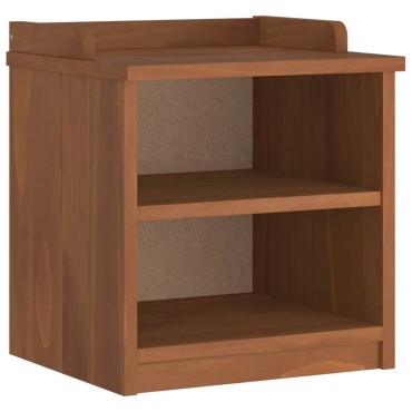 vidaXL Πάγκος διαδρόμου "SANDNES" 45x40x50cmΠεύκο μασίφ ξύλο 1 τεμ.