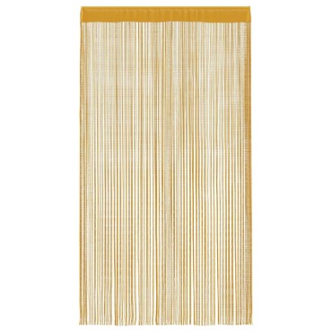 vidaXL Κουρτίνες String 2 τεμάχια Χρυσό 140x250cm