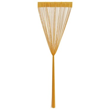 vidaXL Κουρτίνες String 2 τεμάχια Χρυσό 140x250cm