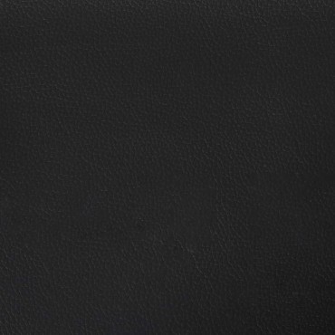 vidaXL Καναπές-καρέκλα με μπράτσα Μαύρο 54cm Faux Leather 1 τεμ.