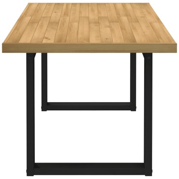 vidaXL Τραπεζαρία NOAIN με πόδια σχήματος U 160x90x75cm 1 τεμ.