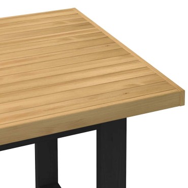 vidaXL Τραπεζαρία NOAIN με πόδια σχήματος U 160x90x75cm 1 τεμ.