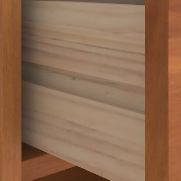 vidaXL Πάγκος διαδρόμου "SANDNES" 45x40x50cmΠεύκο μασίφ ξύλο 1 τεμ.