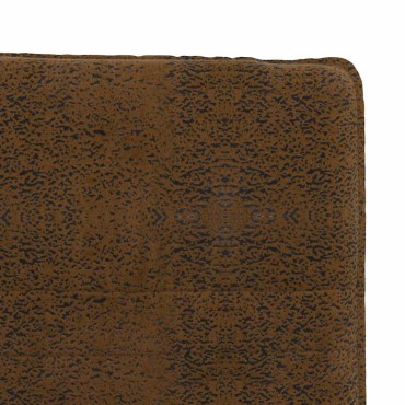 vidaXL Καρέκλα τραπεζαρίας καφέ δέρμα Faux Suede 46,5x53x84 cm 1 τεμ.