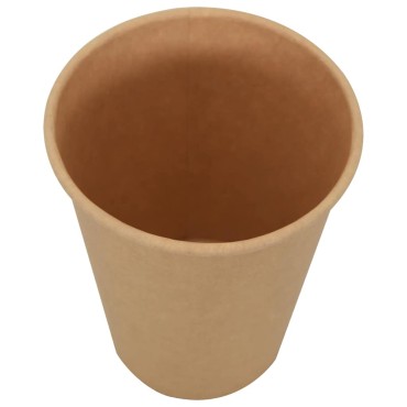 vidaXL Χάρτινα κύπελλα καφέ 1000 τεμάχια 12oz 300ml καφέ
