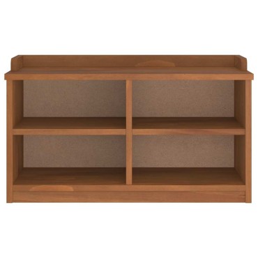 vidaXL Πάγκος διαδρόμου "SANDNES" 87x40x50cm Πεύκο μασίφ ξύλο 1 τεμ.