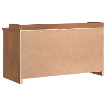 vidaXL Πάγκος διαδρόμου "SANDNES" 87x40x50cm Πεύκο μασίφ ξύλο 1 τεμ.