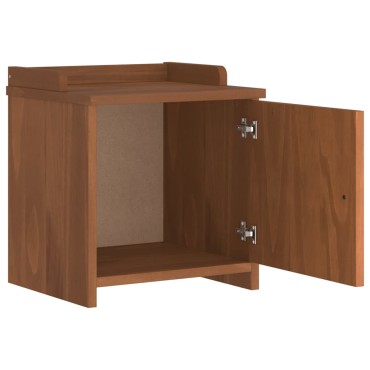 vidaXL Πάγκος διαδρόμου "SANDNES" 45x40x50cmΠεύκο μασίφ ξύλο 1 τεμ.